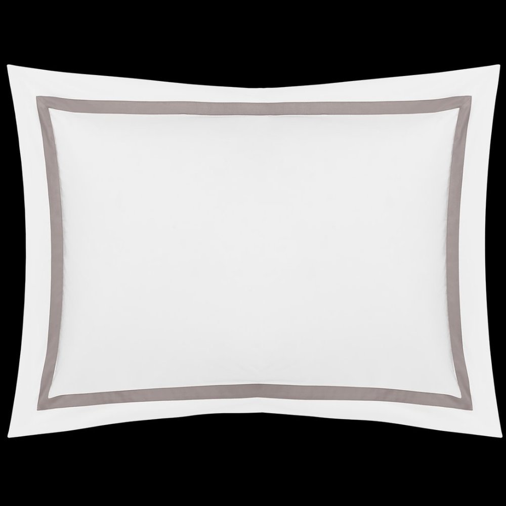Brand new! White king size Matouk pillow sham - 600 thread count cotton
